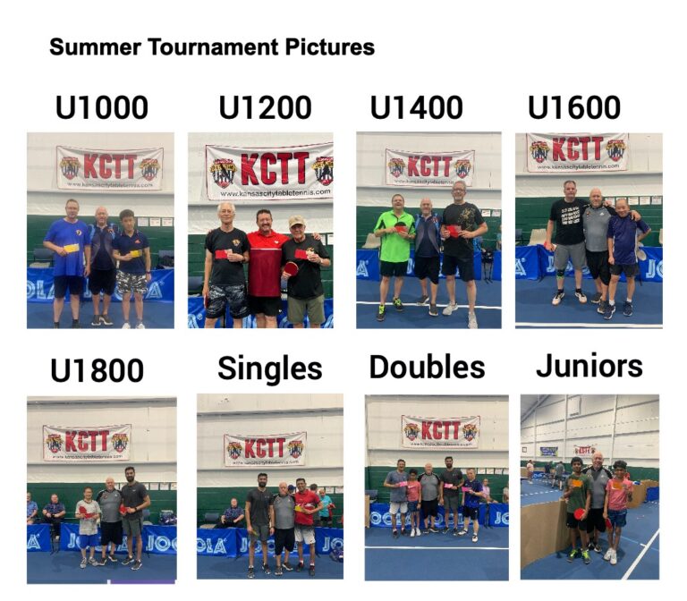 Kansas City Table Tennis (KCTT) Kansas City Table Tennis